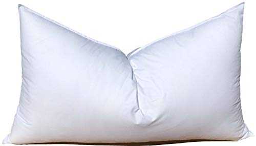 Pillowflex Synthetic Down Alternative Pillow Inserts for Shams (12 Inch by 48 Inch)