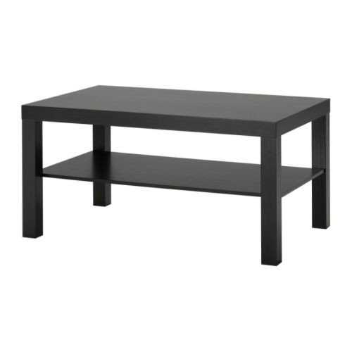 Ikea Lack Sofa Table, Black, Brown, 90 x 55 cm