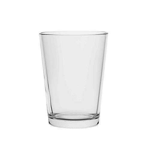 AmazonCommercial Hospitality Glass Vase, 1960 ml, Set of 2
