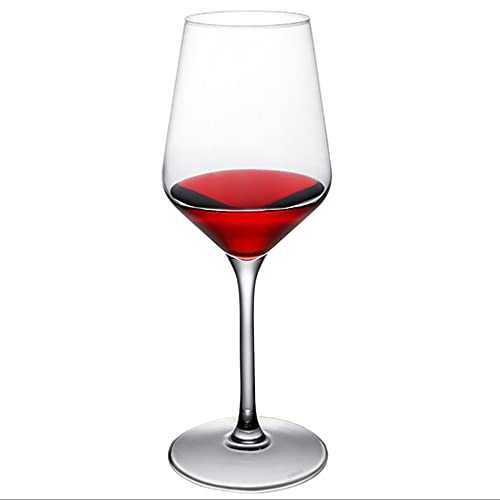 FEANG Wine Glasses Red Wine Glasses Set Of 6 | Beautifully Crafted Red Wine Glasses Made From Crystal Red Wine Glasses Of Wine Suitable for All Occasion Champagne Glasses