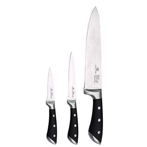 Bergner BGIC-4570 Infinity Chefs Vita 3-Piece Knife Set | Includes Chef Knife, Utility Knife and Paring Knife | Stainless Steel | Professional and Ergonomic Design
