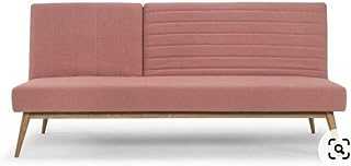 Pink Snooze Large 3 Seater Sofa Bed