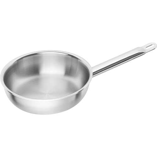 65128-200 Pro SS Frying Pan, 3PLY 7.9 inches (20 cm), Stainless Steel, Full 3-Layer Construction, Induction Compatible, Japanese Product