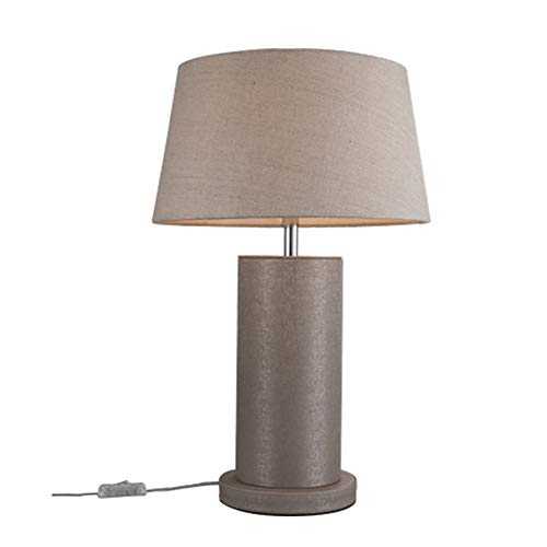 Bedside Light Table lamp Desk Lamps Light and simple Creative Art Deco Bedroom Bedside Antique Style Metal Eye-protection Modern [Energy Class A ++] ZHML (Color : A)