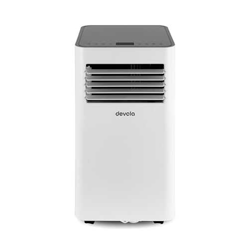 Devola Portable Air Conditioning Unit, 1.5 m Duct with Window Kit Included, Energy Efficient, Compact with Cooling, Dehumidifying and Fan Function (10000BTU White)