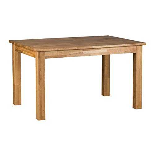 Spin Valis Lukas Table, 110 x 70 x 75 cm, Natural Oiled Wild Oak