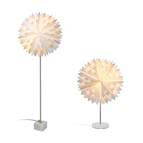 floor lamps for bedroom 2 Pack Lamp Set Of 1 Table Lamps 1 Floor Lamp Creative Paper Standing Lamp With Base LED Lights For Bedroom Living Bedside floor lamps for living room modern