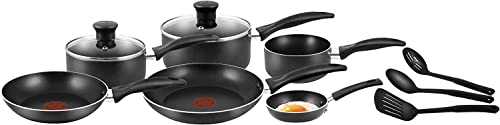 Tefal A762S944 Easycare 9-Piece Cookware Set , Black