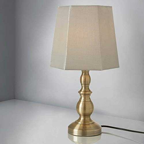 EEMKAY® New Sleek and Modern Design Brass Harvard Table Lamp Home Décor