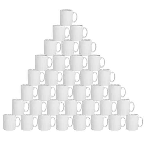 Signzworld Sublimation Mugs 10oz Blank Plain White Coffee Mug with Gift Boxes (144 Pack)
