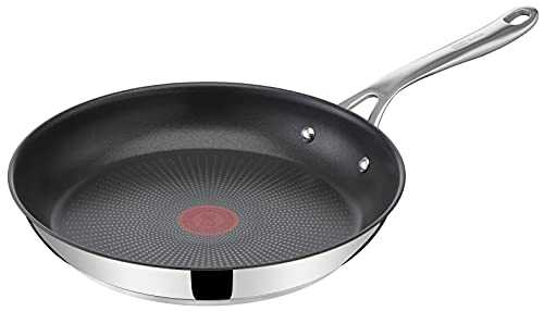 Jamie Oliver by Tefal Cooks Direct Stainless Steel 28cm Frying Pan