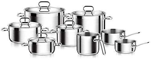 Tescoma Stainless Steel Cookware Set Home Profi, 13 Pieces