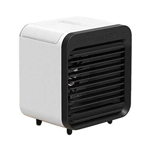 TOPCL Portable Air Cooler, Desktop Cooling Fan, USB Mini Rechargeable Water-cooled Air Conditioner, Personal Mobile Air Cooling Fan for Home Bedroom Office