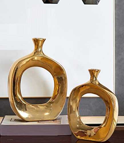 Decorative Collectibles Sculptures For Home Nordic Ceramic Vase Vase Modern Home Decoration Ornaments Living Room Flower Arrangement Vase Decor