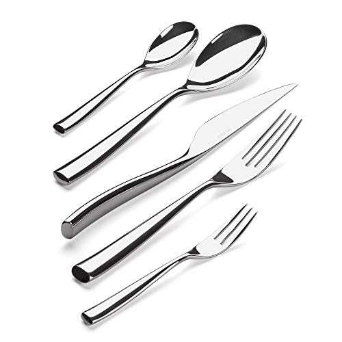 Melianda MA-18900 Elegance Cutlery Set 30 Pieces Stainless Steel 18/10 High Gloss Polished Silver