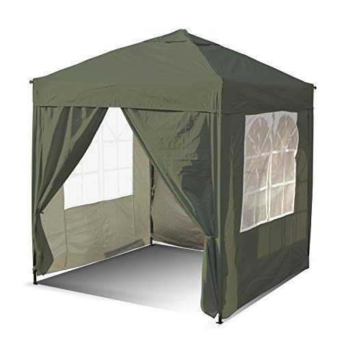 SANHENG Pop Up Gazebo, Pop Up Tent with Weights, Fully Waterproof, All Weather Gazebo ideal for Outdoor Party Camping