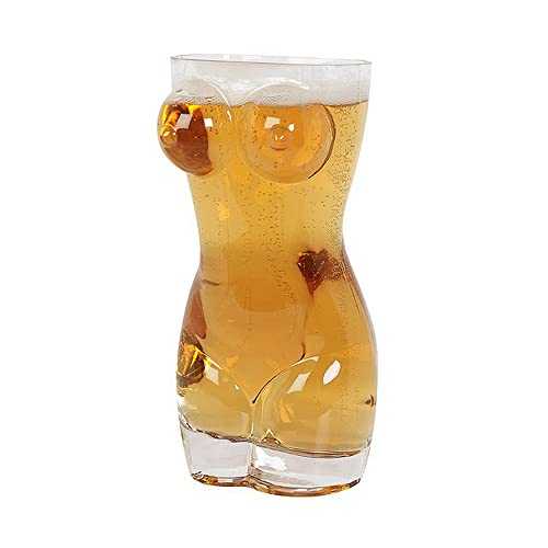 Unique Pint Glass – Body Shaped – Pint Glass – Unique Stylish – for Home Parties, Clubs, Events