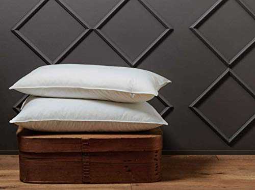 Die Zudecke Canadian Goose Down Pillow, Cotton, White, 50cm x 75cm