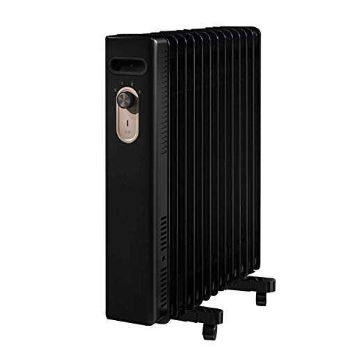 Wsjfc Oil Heater,2200W Portable Space Heater, Oil Filled Radiator Heater Humidify with 24-Hours Timer, Tip-Over & Overheat Protection, for Home, Office
