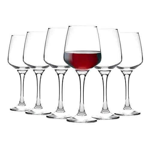 Argon Tableware 'Tallo' Contemporary Red Wine Glasses - Party Pack Of 24 Glasses - 400ml (14oz)