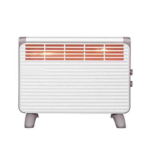 Wsjfc Mobile Dry Inertia Radiator Heater- Electric Convector Radiator - Auxiliary Heating - Design Panel - 2000W Electric Infrared Heating - Programmable - Bathroom