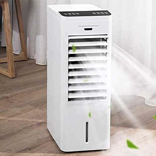 Cold fan Air Cooler 9000BTU Portable Three-in-one Air Conditioning Unit, Mobile Air Conditioner With LED Display, Remote Control, 3 Fan Speed, 24-hour Timer, White YCLIN (Color : White)