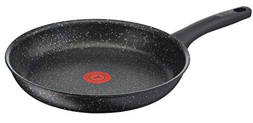 Tefal C6360602 Everest Frying Pan with Thermospot, Aluminium, Stone Effect, 28 cm