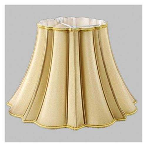 Simple Elegant The Delicate Lamp Shade Easy To I E27 Art Deco Lamp Shade For Floor Lamp Manual Table Lamp Shade Silk Fabric Beige Lampshades Modern Style Lamp Cover ( Body Color : E27 lamp holder )