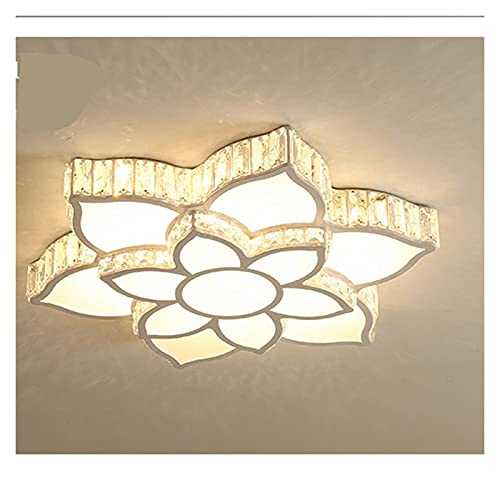 YHshop Ceiling Light LED Dimmable Ceiling Light,Embedded Chandelier,Metal Acrylic Petal Chandelier, Suitable for Living Room and Bedroom Modern Ceiling Light