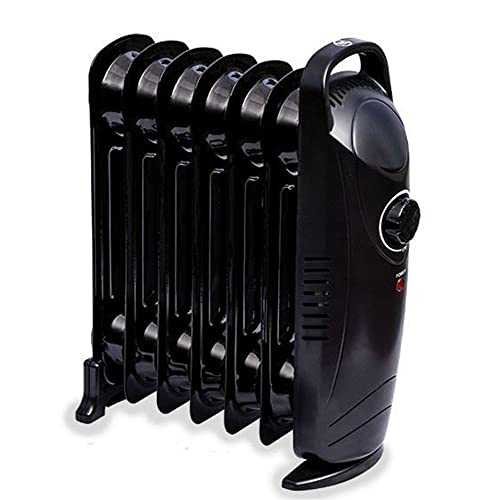 Kemket Portable Electric Slim Oil Filled Radiator Heater with Adjustable Temperature Thermostat, 3 Heat Settings (700W | 7 Fin)