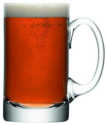 LSA BR11 Bar Beer Tankard Straight 750 ml Clear