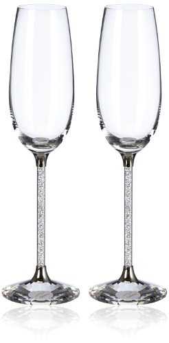Swarovski 255678 Set of 2 Unisex Champagne Flutes