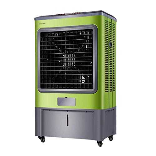 Mobile Evaporative Air Cooler | 3 Wind Speed Setting | 8000;/H Air Volume | 45L Large Water Tank | Aluminum Alloy Fan Blade | Suitable for Indoor or Outdoor (Color : Green) (Color : Green) Huangwei721