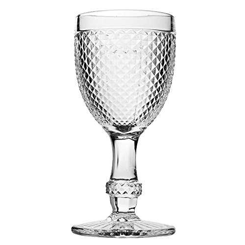 Utopia Dante Goblets 10.25oz / 290ml - Set of 6 - Elegant Wine Goblets, Glassware, Wine Glasses