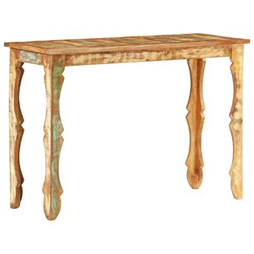 Furniture,Tables,Accent Tables,End Tables,Console Table 110x40x76 cm Solid Reclaimed Wood,