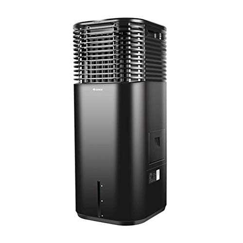 Air Cooler for Home Office Tower Fans Household Refrigeration Fan Single Cooling Humidification Air Cooler 20L Large Water Tank Mobile Water-cooled Air Conditioner (Color : Black, Size : 39 * 35 * 87c