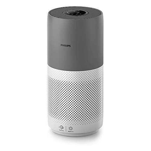 Philips Air Purifier Smart 2000i Series - Purifies rooms up to 98m² - Removes 99.97% of Pollen, Allergies, Dust and Smoke – Wi-Fi Connectivity - Ultra-quiet and Low energy consumption – AC2936/33