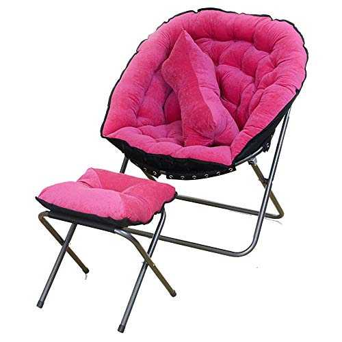YANGSANJIN Creative Lazy Couch Chair Simple Bedroom Living Room Mini Leisure Folding Balcony Recliner (Color : 3)