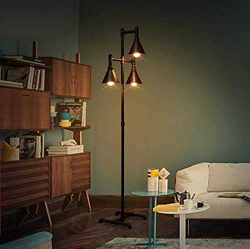 Industrial Wind Floor lamp/Retro Living Room Bedroom Floor lamp,Retro Colors