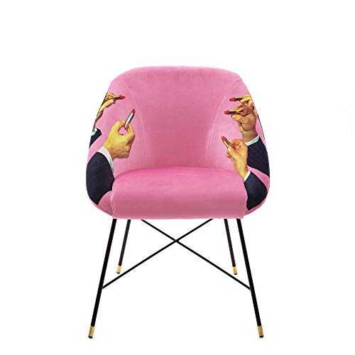 Seletti Lipsticks Pink Padded Chairs