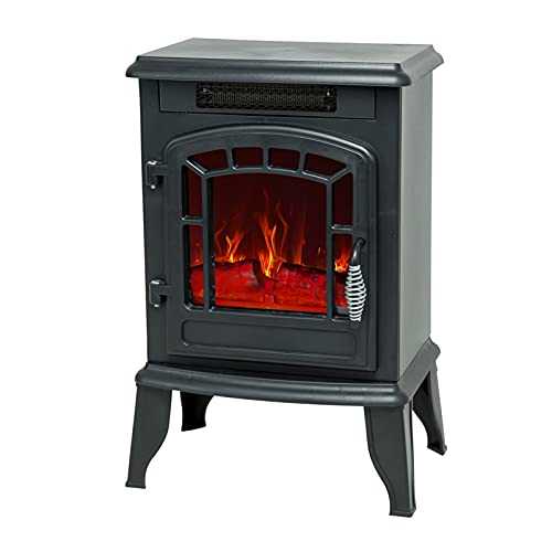 Jarka&Co 58cm Electric Fire, Stove Fireplace, Portable Freestanding Indoor Space Heater