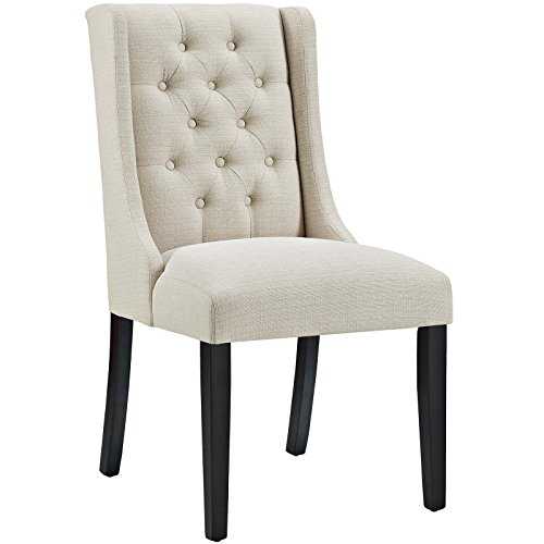 Modway, Fabric, Beige, Dining Chair