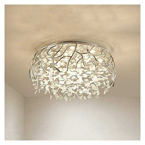 YHshop Ceiling Light Modern Crystal Ceiling Lamps Ceiling Lamps Used Dining Rooms And Living Rooms Warm Lighting In The Master Bedroom Ceiling Lights Modern Ceiling Light