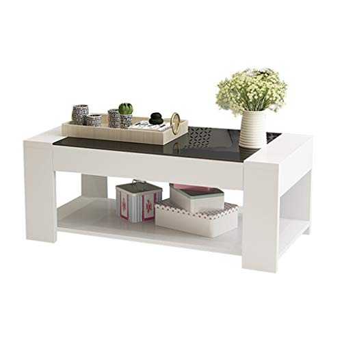 zlw-shop Sofa Table for Living Room Modern Minimalist Long Tempered Glass Coffee Table Home Office Dining Table Coffee Table End Table (Color : B)