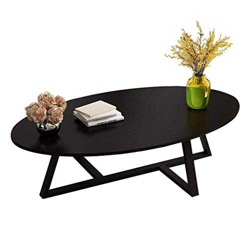 WSHFHDLC coffee table End Tables Side Table End table Small Coffee Tables Modern Oval Design Sofa for Dining Snack or Reading Table for Living Room Bedroom small coffee tables (Size : 120×60×45cm)
