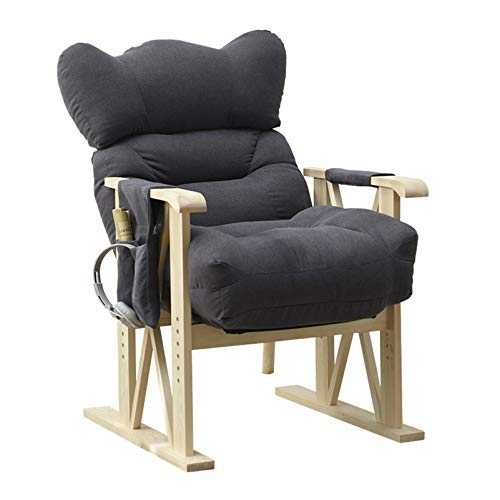 Fabric Recliner Chair Adjustable, Sofa Lounge Comfy Armchair with Soft Padded Seat for Living Room Bedroom