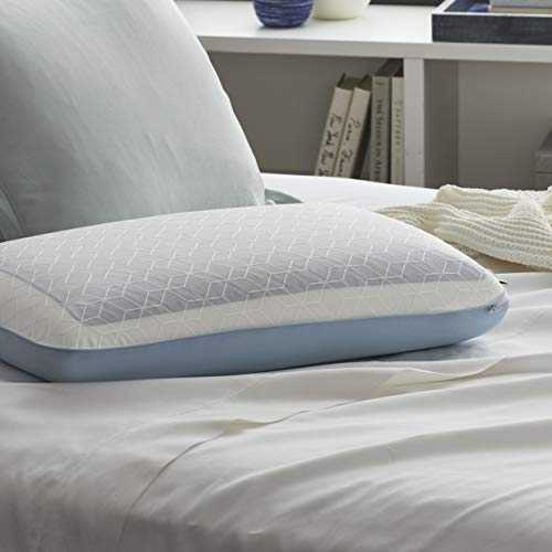 Sealy DuoChill Cooling Memory Foam Pillow, Standard, White
