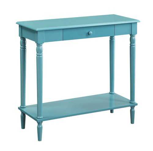 Convenience Concepts Hall Table Blue