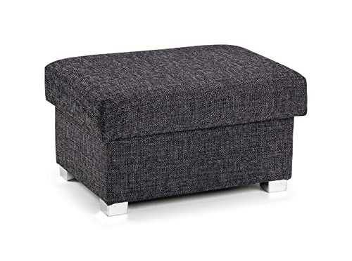 Honeypot - Sofa - Wilcot - Corner Sofa - 3 Seater - 2 Seater - Grey Fabric (Footstool)