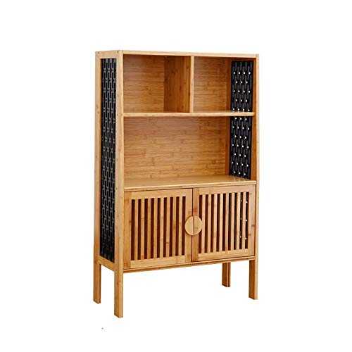 YIONGA CAIJINJIN Shelf Solid Wood Bookshelf Table Storage Multi-layer Storage Rack Floor-standing Flower Stand Two Sizes (Size : 69.5 * 30 * 139.5cm) Bathroom